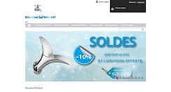 Desktop Screenshot of mondial-robinet.com
